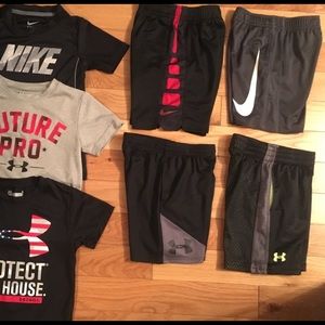 Nike and Under Armour boys clothing lot!